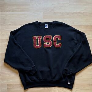 USC Trojans Crewneck Sweatshirt Vintage Russell
